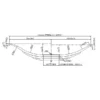 TRA-2740 TRAILER PART LEAF SPRING PARABOLIC LEAF SPRINGR