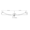 HOT SALE TRA-021 TRAILER SUSPENSION PART LEAF SPRING