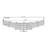 24T HEAVY DUTY TRUCK SUSPENSION PART LEAF SPRING