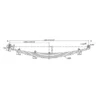 HPF5 LIGHT TRUCK LEAF SPRING FOR RUSSIA MARKET