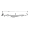 PROFESSIONAL MANUFACTURER TRUCK PARABOLIC LEAF SPRING FOR NISSAN